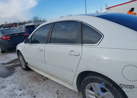2011 Chevrolet Impala Ls from USA, damaged, VIN 2G1WF5EK3B1237291